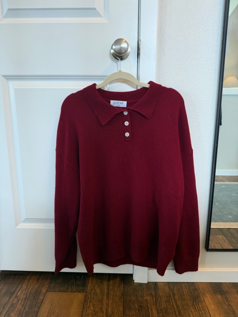 Parke Knit Polo Sweater